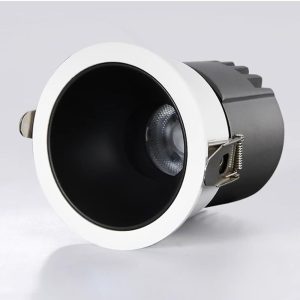 Wall Washer Light Matte Black Cup 3000K
