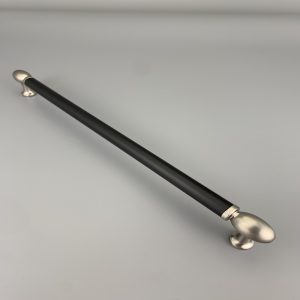 HT-8352 Nickel Brushed and Black Handle